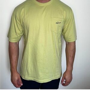 Greg Norman Green Short Sleeve T-Shirt with Pocket Size XL